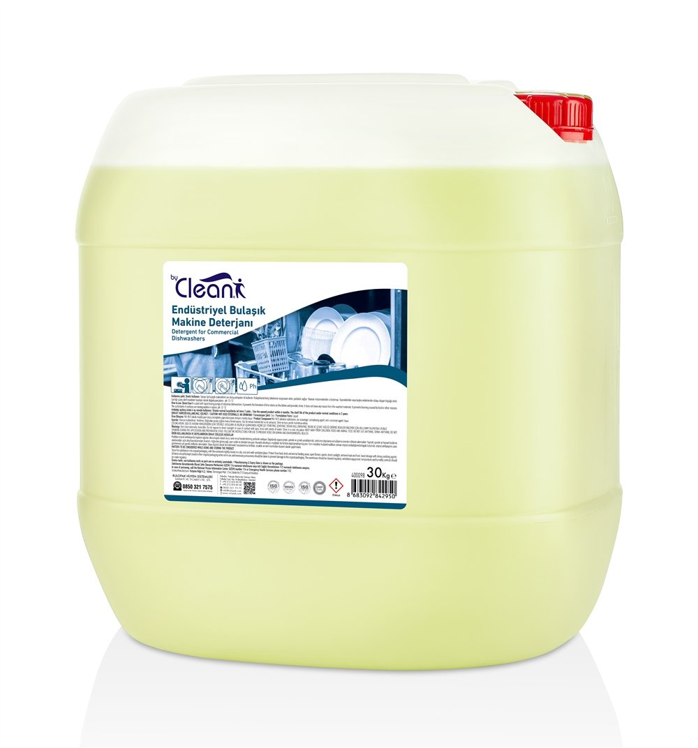 By Clean Endüstriyel Bulaşık Makine Deterjanı 30 kg