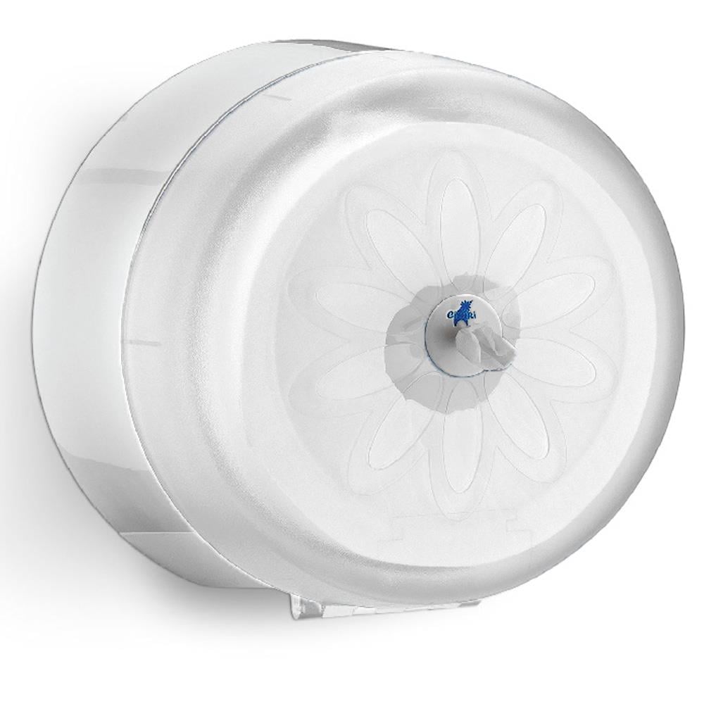 Cimri Tuvalet Kağıdı Dispenseri (T. Beyaz)