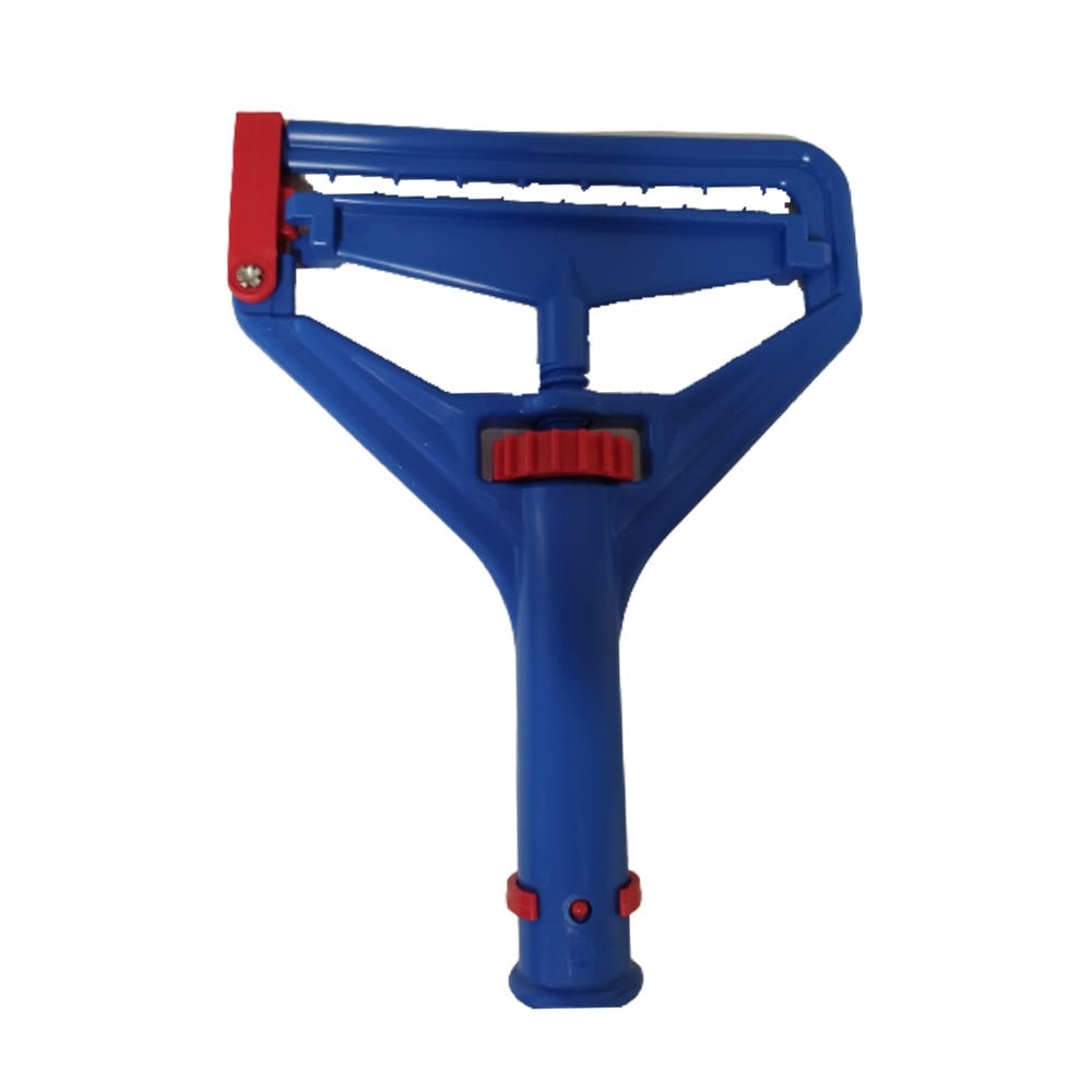 Özel Kelepçeli Mop Tutucu (Mavi)