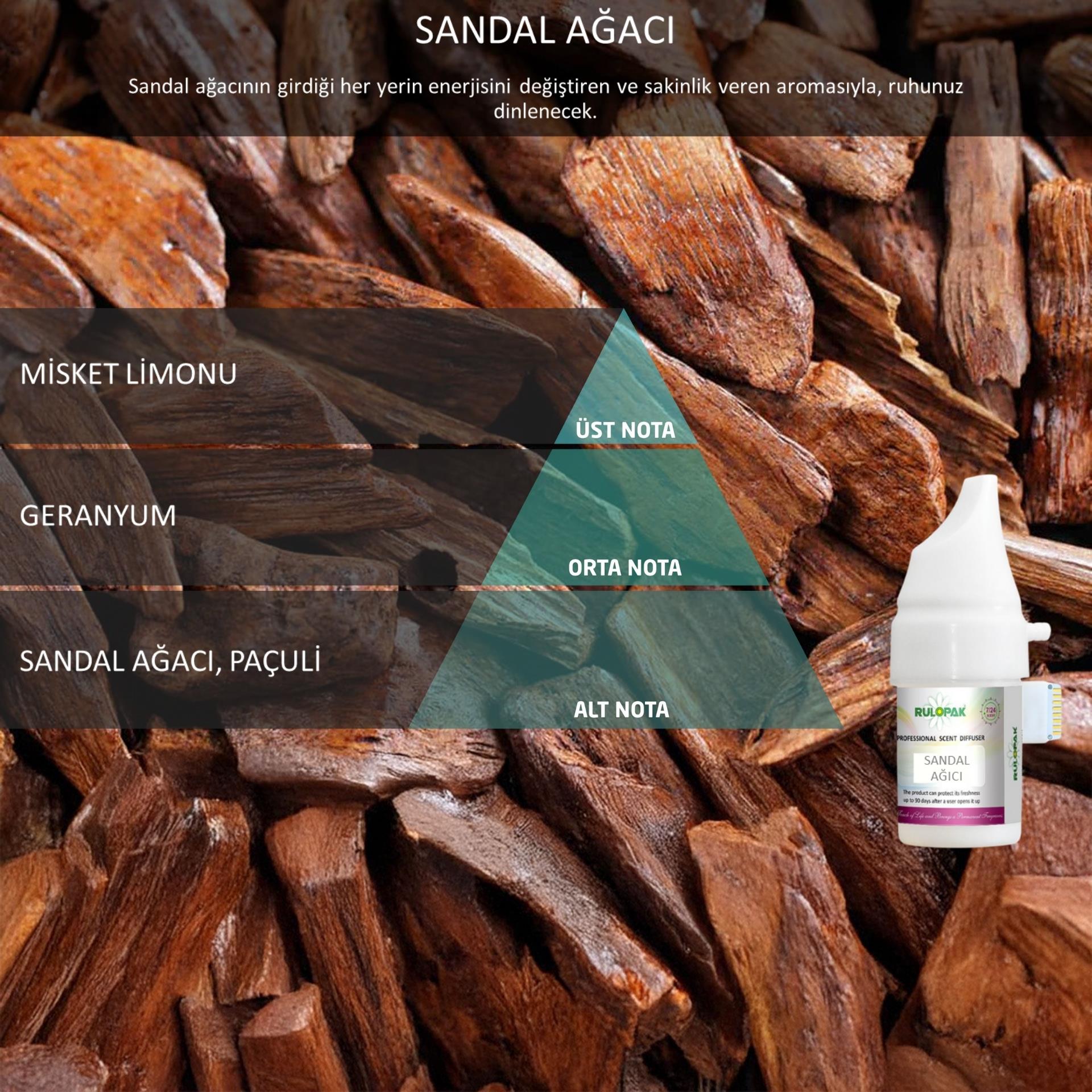 Rulopak 200538 277 Sandal Ağacı Koku Kartuşu