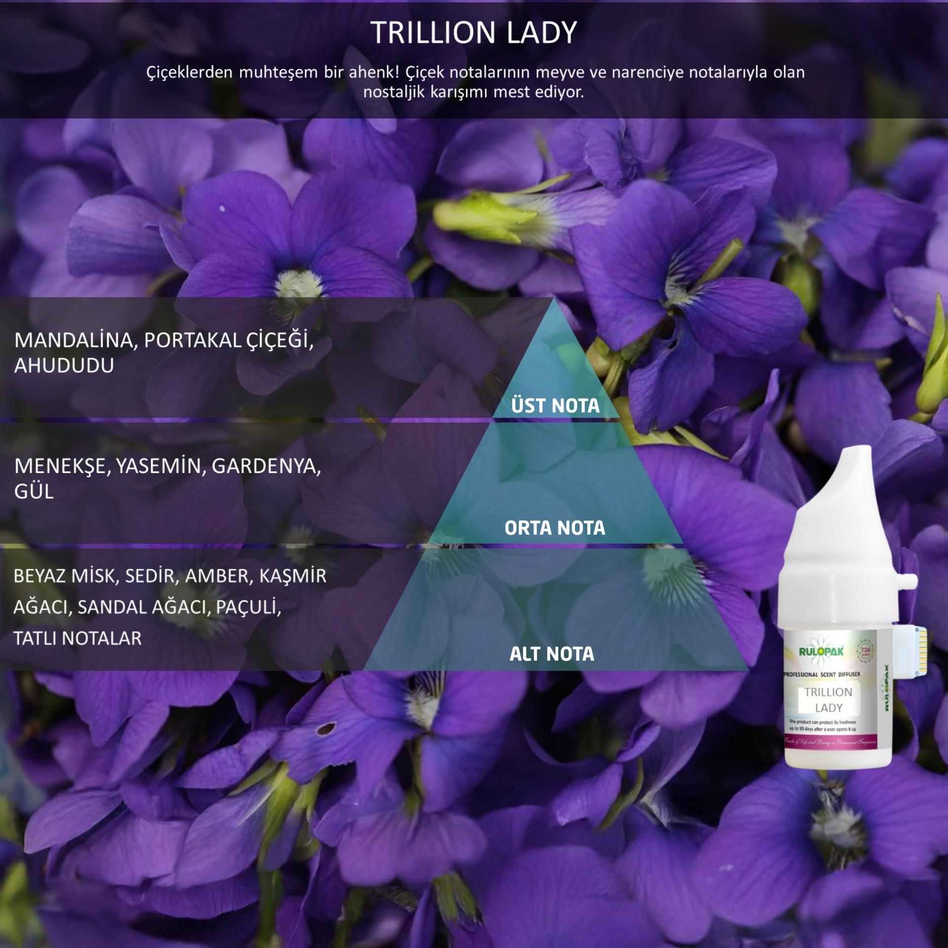 Rulopak Cosmic M5 Trillion Lady Koku Kartuşu 100 ml