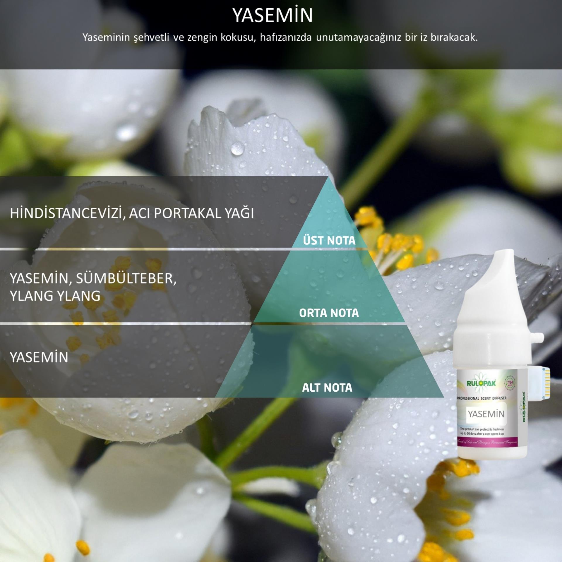 Rulopak Cosmic M5 Yasemin Koku Kartuşu 100 ml