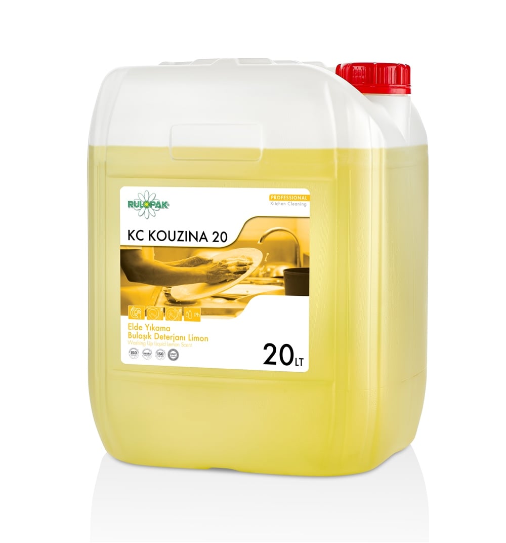 Rulopak Elde Yıkama Bulaşık Deterjanı Limon 20 Kg