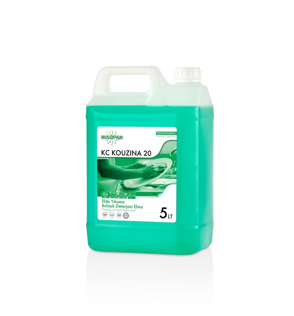 Rulopak Elde Yıkama Bulaşık Deterjanı Elma Kokulu 5 Kg