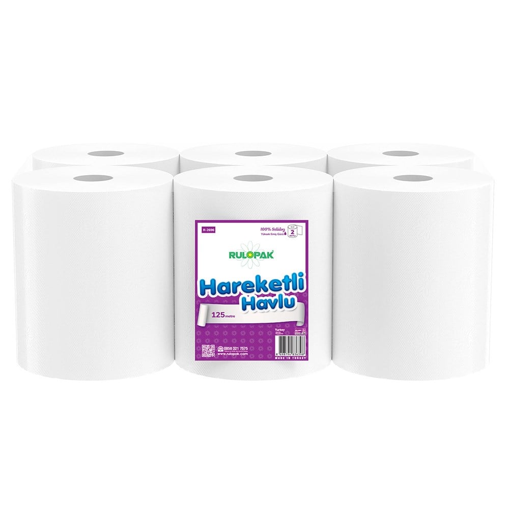 Rulopak Hareketli Havlu 125 M