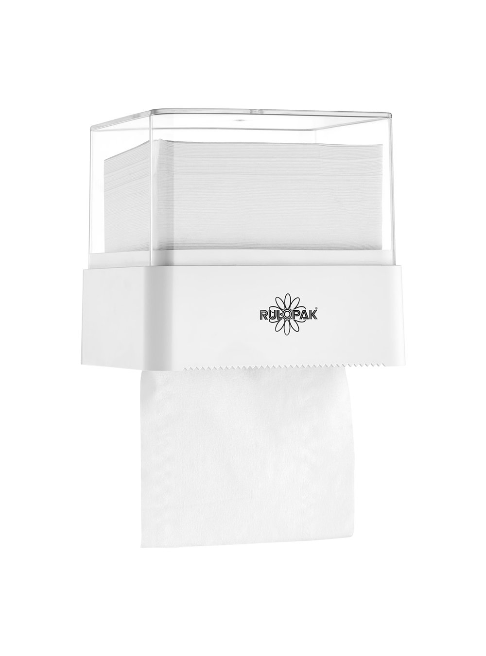 Rulopak Hibrit Tuvalet Kağıdı Dispenseri - Beyaz