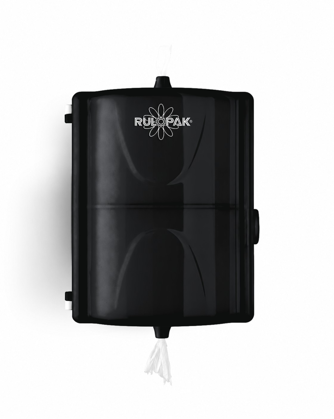 Rulopak İkiz Mini Cimri İçten Çekmeli Tuvalet Kağıdı Dispenseri - Siyah