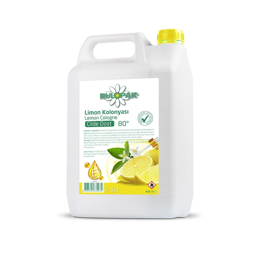 Rulopak Kolonya Flıp Top 5000 Ml