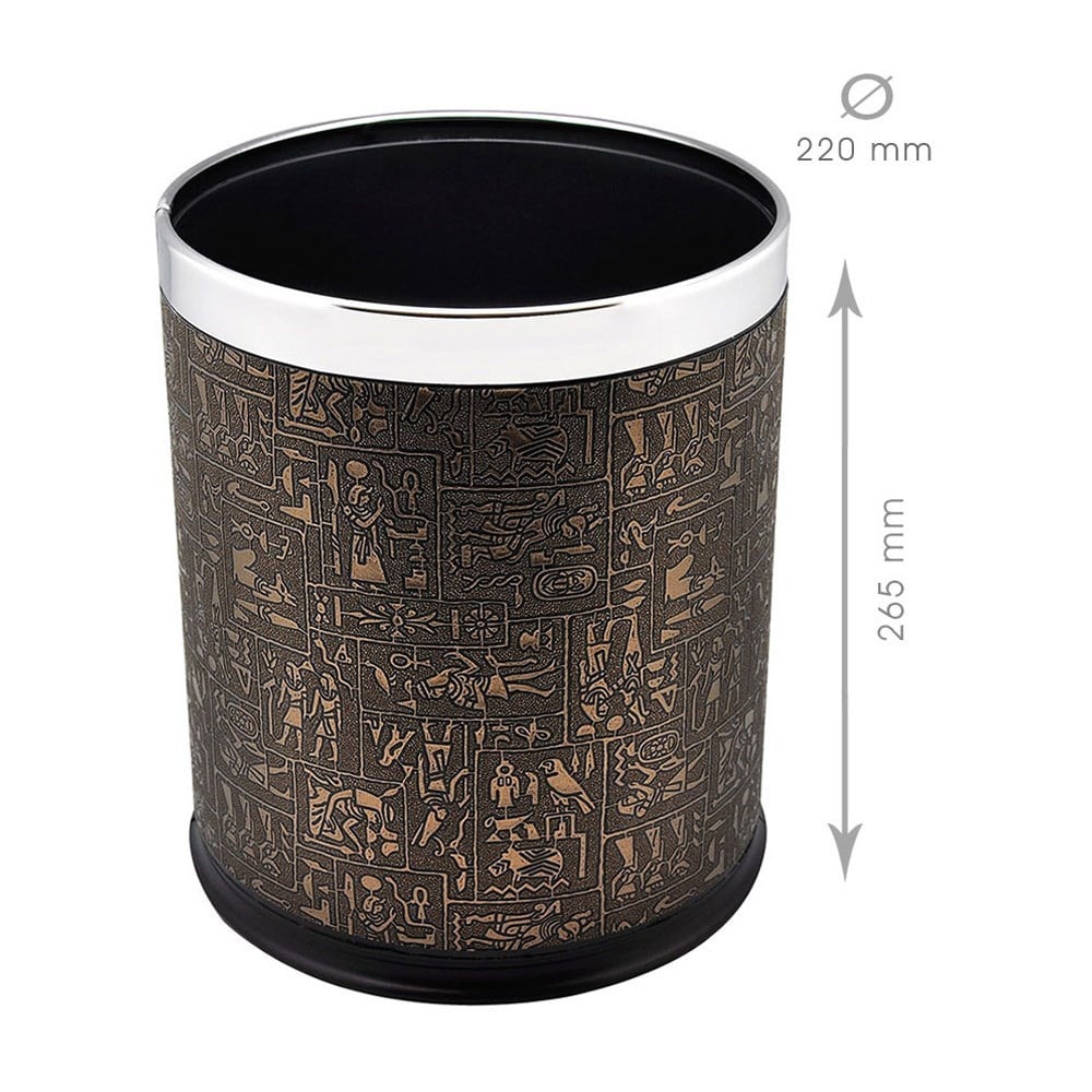 Rulopak Mitolojik Desen Çöp Kovası 10 Litre