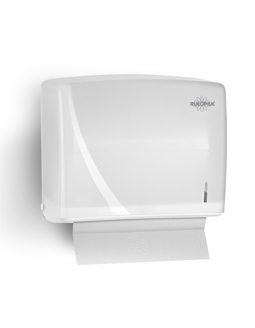 Rulopak 303362 Modern Katlamalı Havlu Dispenseri Z-C-V 200lü Derin Beyaz