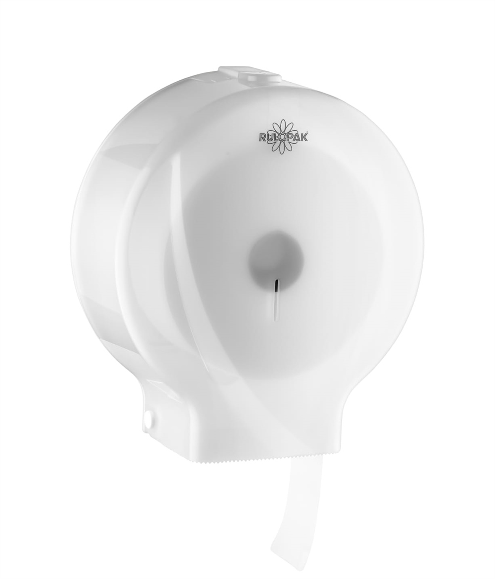 Rulopak Modern Maxi Jumbo Tuvalet Kağıdı Dispenseri Transparan Beyaz
