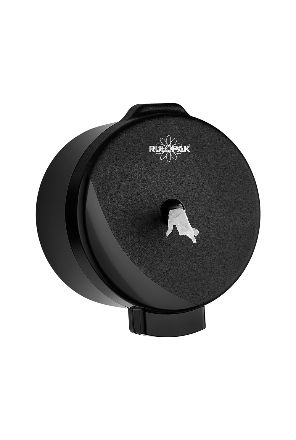 Rulopak Modern Mini Cimri İçten Çekmeli Tuvalet Kağıdı Dispenseri - Siyah