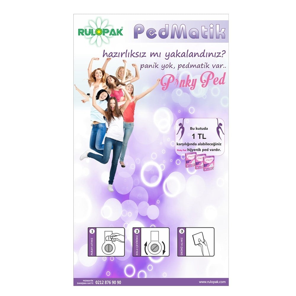Rulopak Pedmatik Otomatı