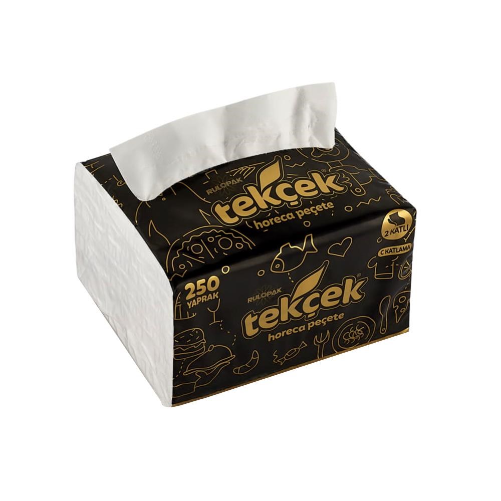 Rulopak Tekçek Horeca Dispenser Peçete 2 Katlı 200 Yaprak 18Li Paket