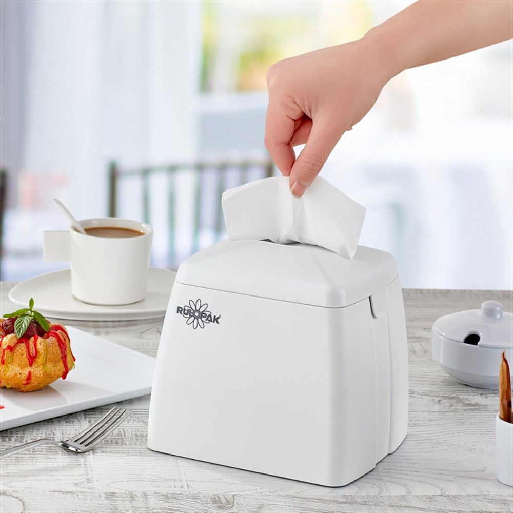 Rulopak Tekçek Midi Peçete  Dispenseri Beyaz