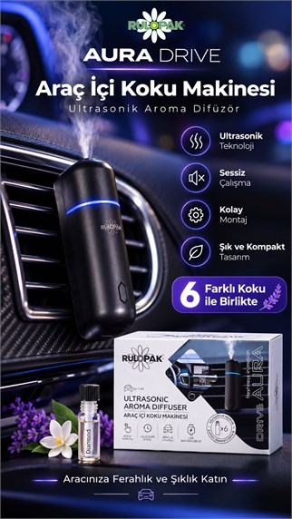 DRIVE AURA Araç İçi Koku Makinesi