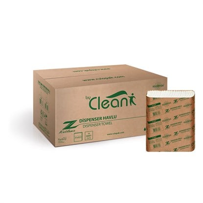 Rulopak By Clean Z Katlama Havlu Kağıt 2 Katlı 150 Yaprak 12Li Paket
