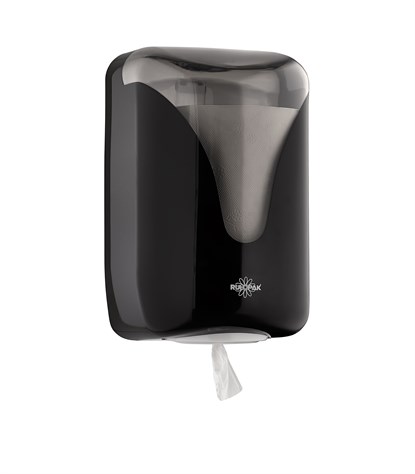 Rulopak Elite İçten Çekmeli Perforeli Kağıt Havlu Dispenseri Siyah