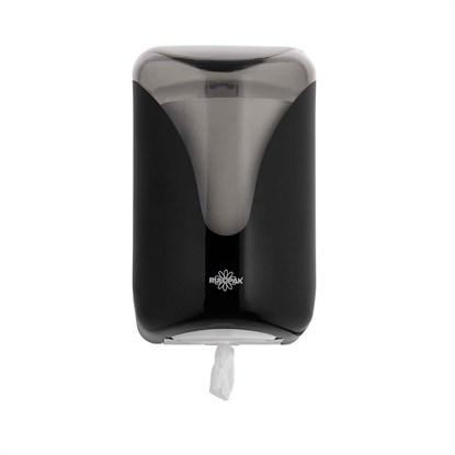 Rulopak Elite İçten Çekmeli Perforeli Kağıt Havlu Dispenseri Siyah