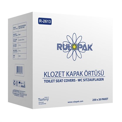 Rulopak Klozet Kapak Örtüsü 20 Paket