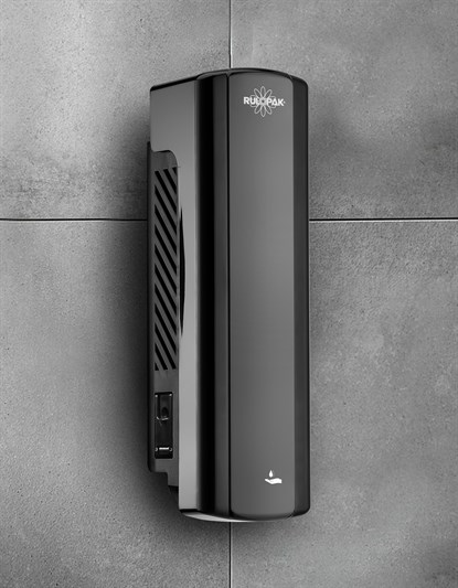Rulopak Manuel Klasik Model Sıvı Sabun Ve Şampuan Dispenseri 350 Ml Siyah