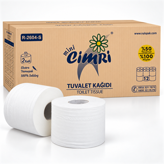 Rulopak Mini Cimri Tuvalet Kağıdı 2 Katlı 5 Kg