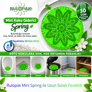 Rulopak Mini Koku Giderici Spring