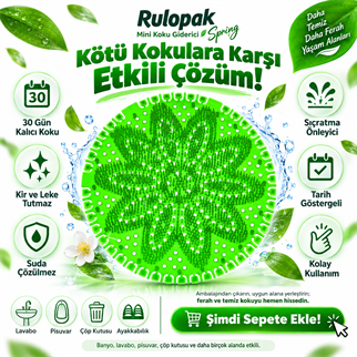 Rulopak Mini Koku Giderici Spring