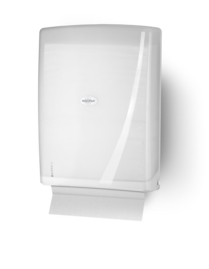 Rulopak Modern Z Katlama Kağıt Havlu Dispenseri 400Lü Beyaz