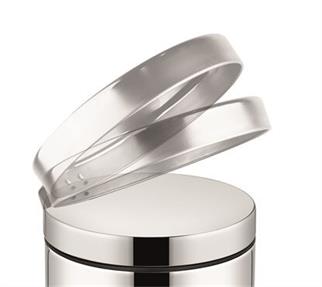 Rulopak Pedallı Paslanmaz Çöp Kovası 3 Litre 2li Set