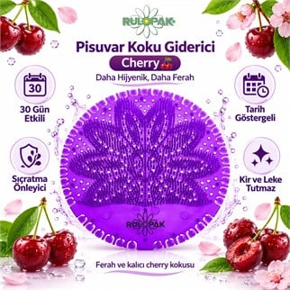 Rulopak Pisuvar Koku Giderici Cherry