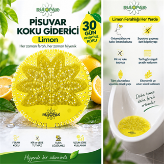 Rulopak Pisuvar Koku Giderici Limon