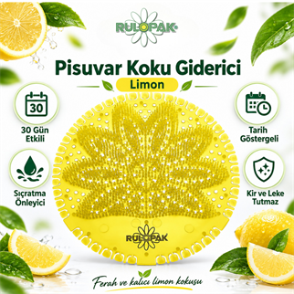 Rulopak Pisuvar Koku Giderici Limon