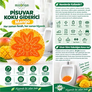Rulopak Pisuvar Koku Giderici Mango