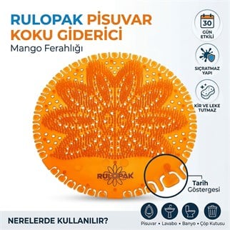 Rulopak Pisuvar Koku Giderici Mango