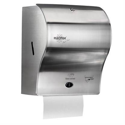 Rulopak Sensörlü Kağıt Havlu Dispenseri  Paslanmaz 21 Cm