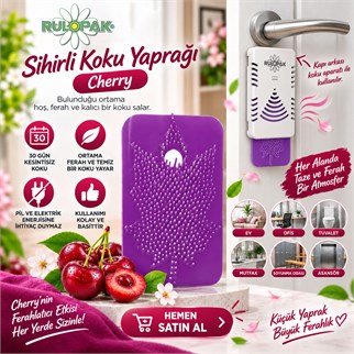 Rulopak Sihirli Koku Yaprağı Cherry
