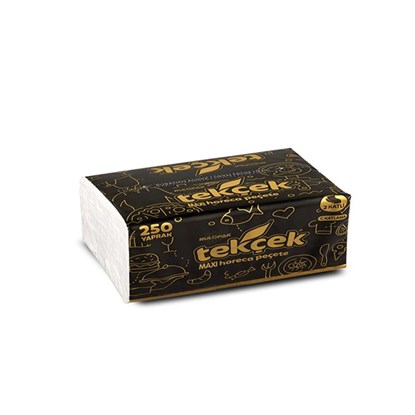 Rulopak Tekçek Horeca Maxi Dispenser Peçete 2 Katlı 250 Yaprak 24Lü Paket
