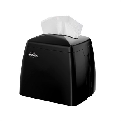 Rulopak Tekçek Midi Peçete Dispenseri Siyah