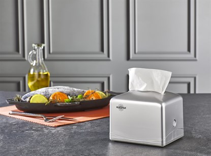 Rulopak Tekçek Mini Peçete Dispenseri Mat Krom