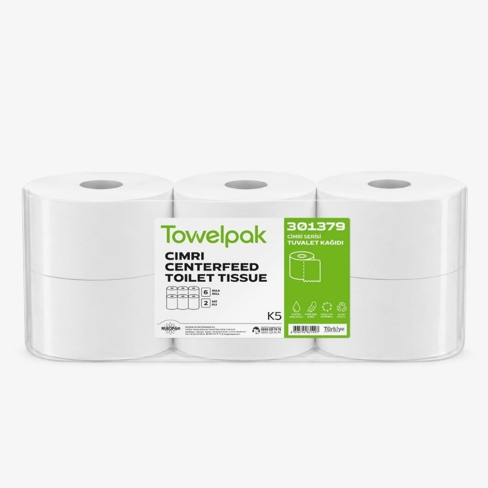 301379 Towelpak Cimri Tuvalet Kağıdı K-5