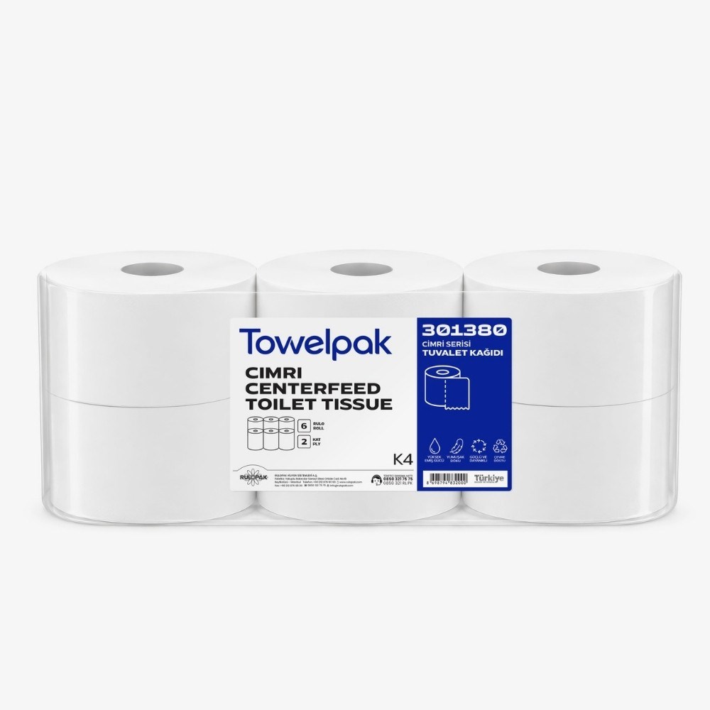 301380 Towelpak Cimri Tuvalet Kağıdı K-4