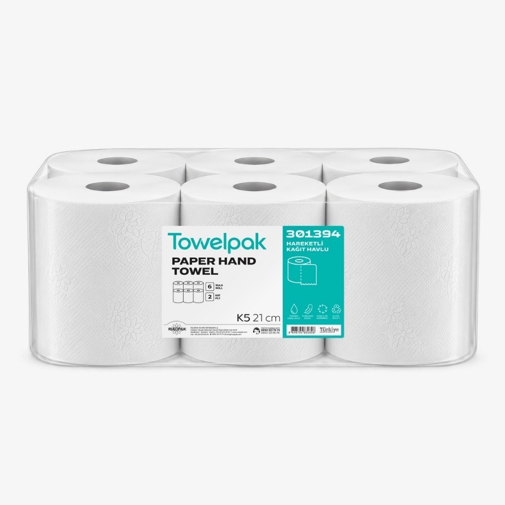 301394 Towelpak 21 cm Hareketli Havlu K-5