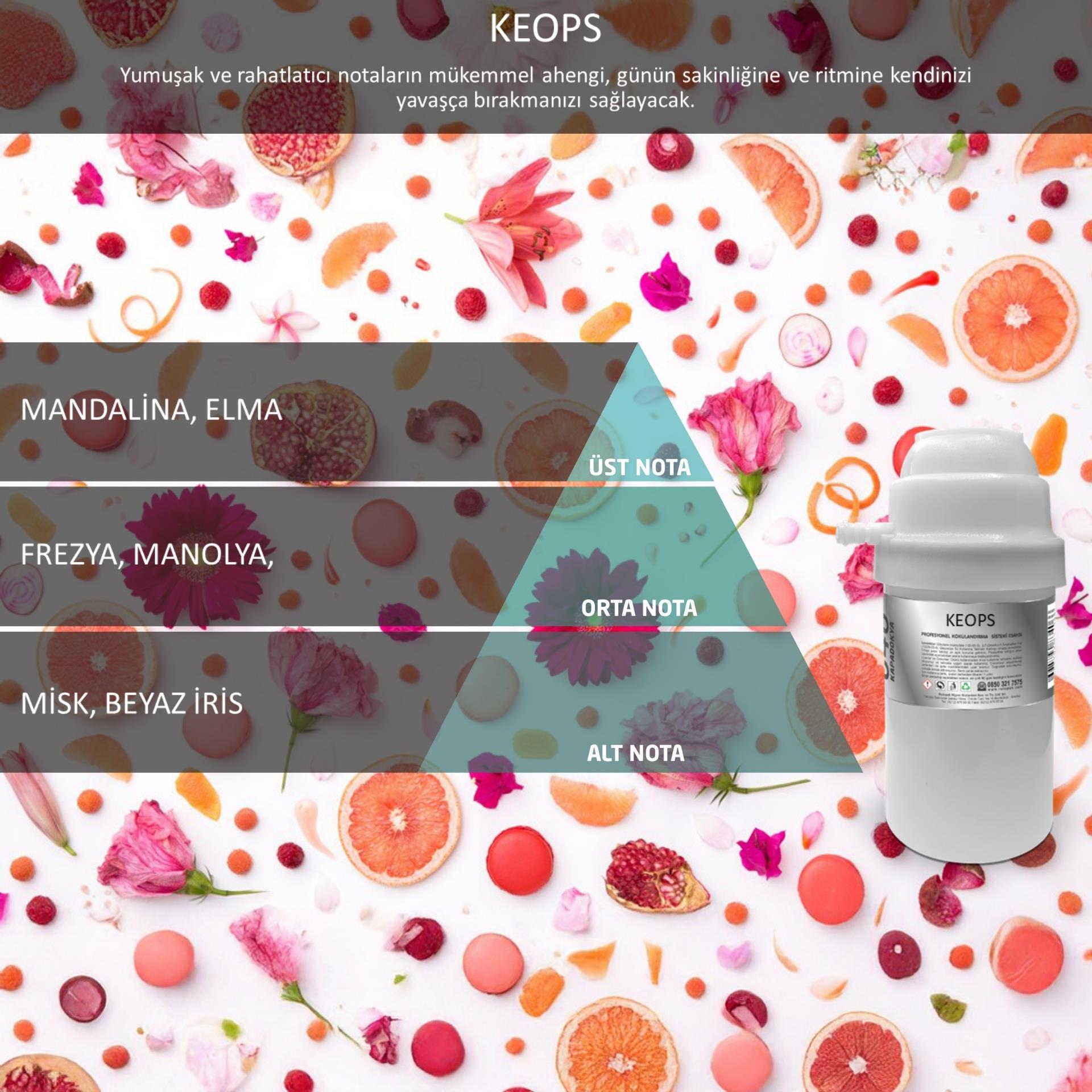 Rulopak 200717 M7 830 Keops Koku Kartuşu (200 ml)