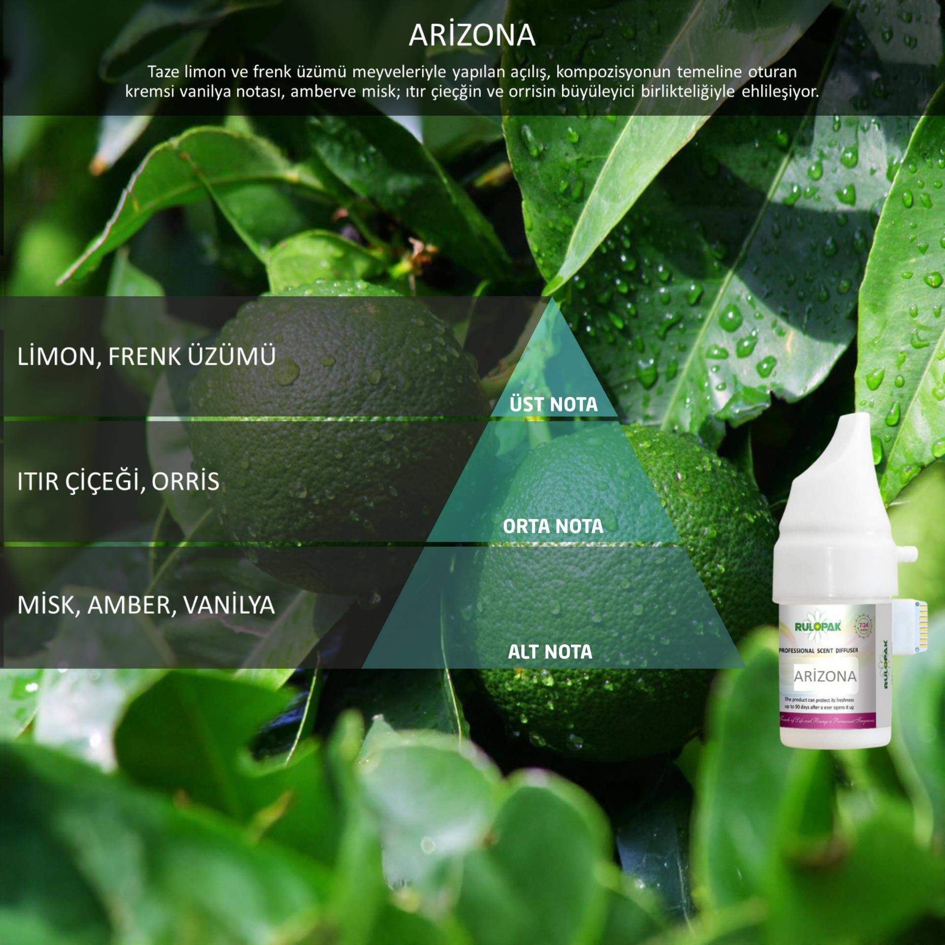 Rulopak Cosmic M5 Arizona Koku Kartuşu 100 ml