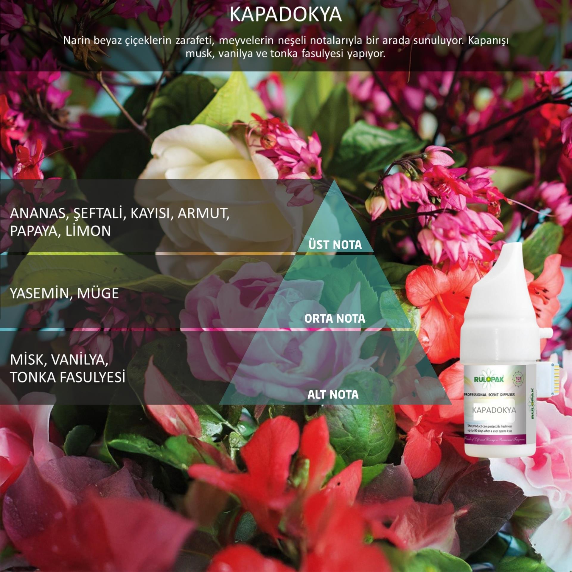 Rulopak Cosmic M5 Kapadokya Koku Kartuşu 100 ml