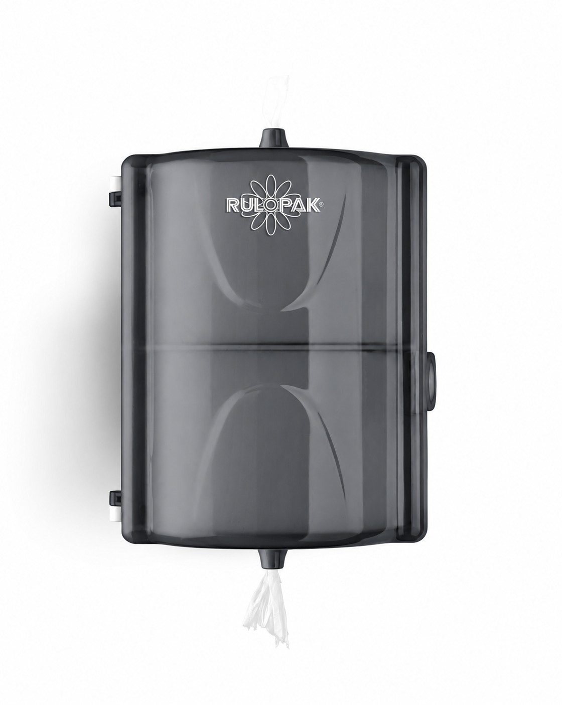 Rulopak İkiz Mini Cimri İçten Çekmeli Tuvalet Kağıdı Dispenseri - Füme