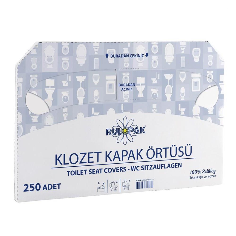 Rulopak Klozet Kapak Örtüsü 1 Paket 250 Yaprak