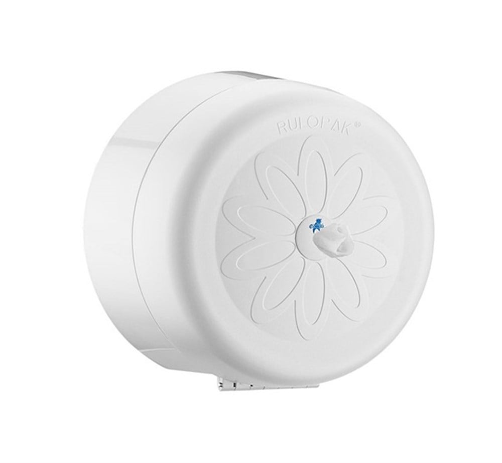 Rulopak Mini Cimri İçten Çekmeli Tuvalet Kağıdı Dispenseri - Beyaz