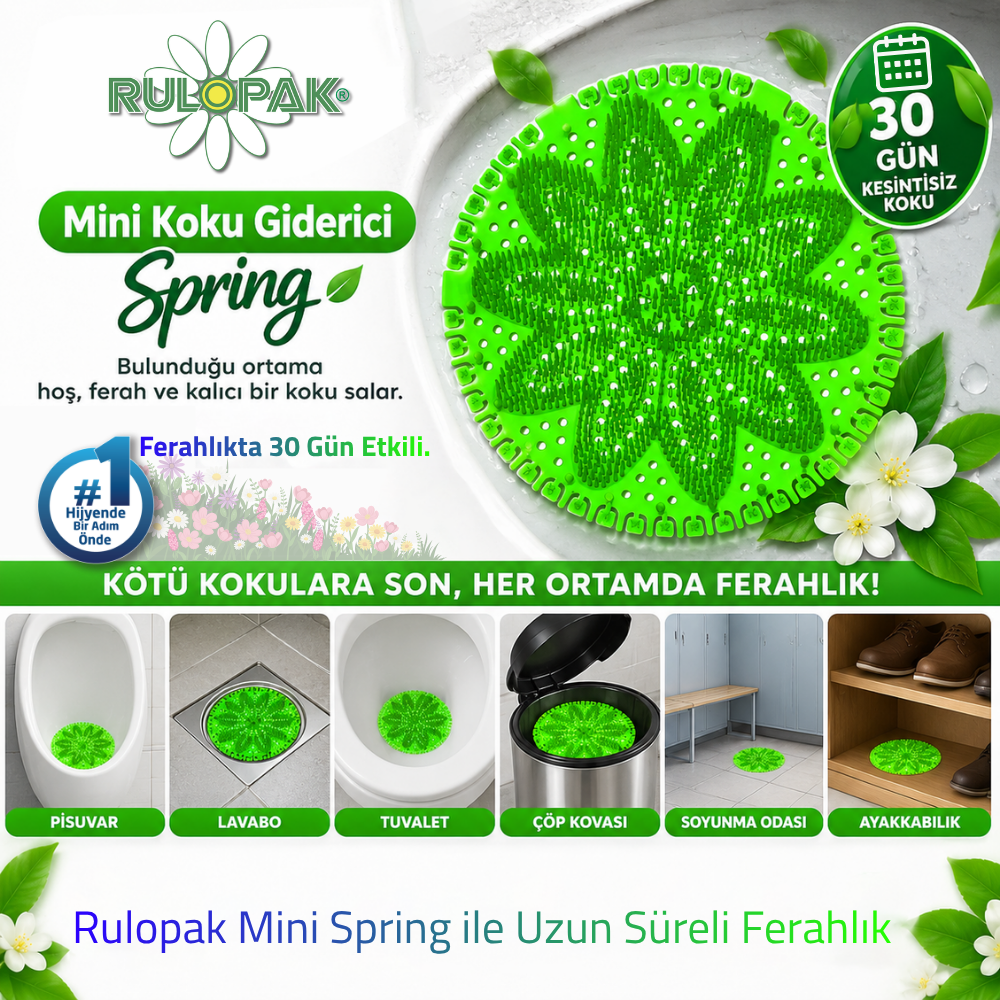 Rulopak Mini Koku Giderici Spring